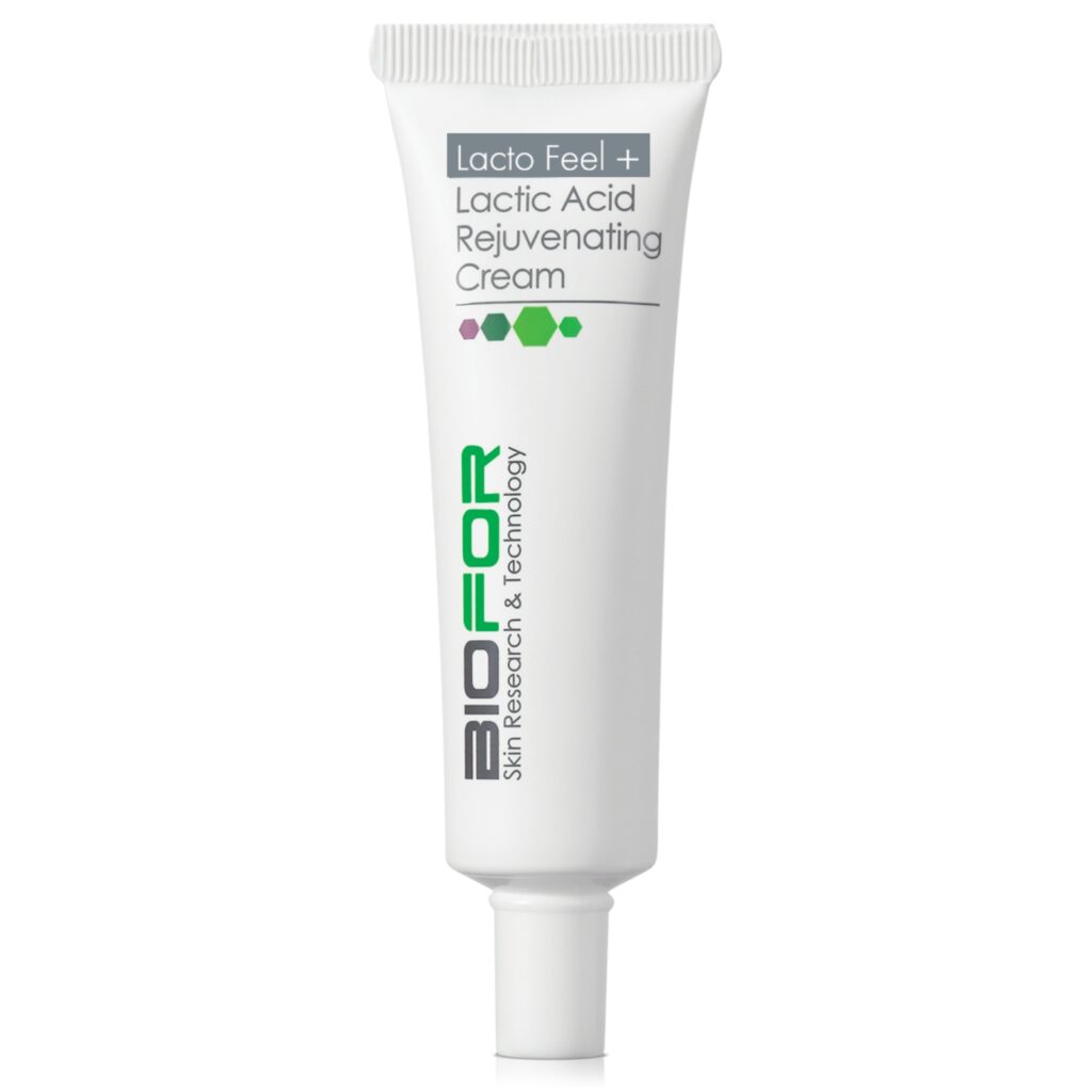 BIOFOR LACTO FEEL+ ODĄ REGENERUOJANTIS VEIDO KREMAS SU PIENO RŪGŠTIMI, 30 ML