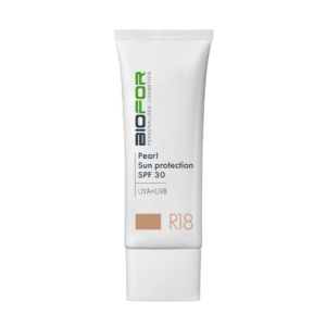 BIOFOR PEARL SUN PROTECTION APSAUGINIS VEIDO KREMAS SU SPALVA SPF30, 100 ML