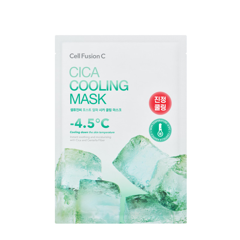 CELL FUSION C Cica Cooling Mask vėsinanti ir raminanti veido kaukė