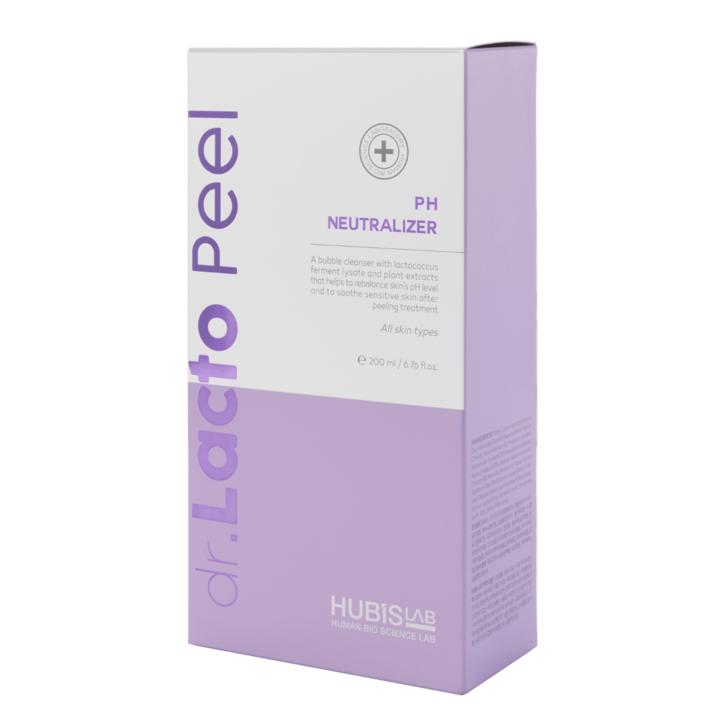 HUBISLAB DR. LACTO RŪGŠTINIO PILINGO pH NEUTRALIZATORIUS, 200 ML
