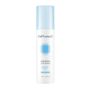 CELL FUSION C Drėkinanti purškiama apsauga nuo saulės Aquatica Sun Spray SPF50+ PA++++, CFCR, 100 ml