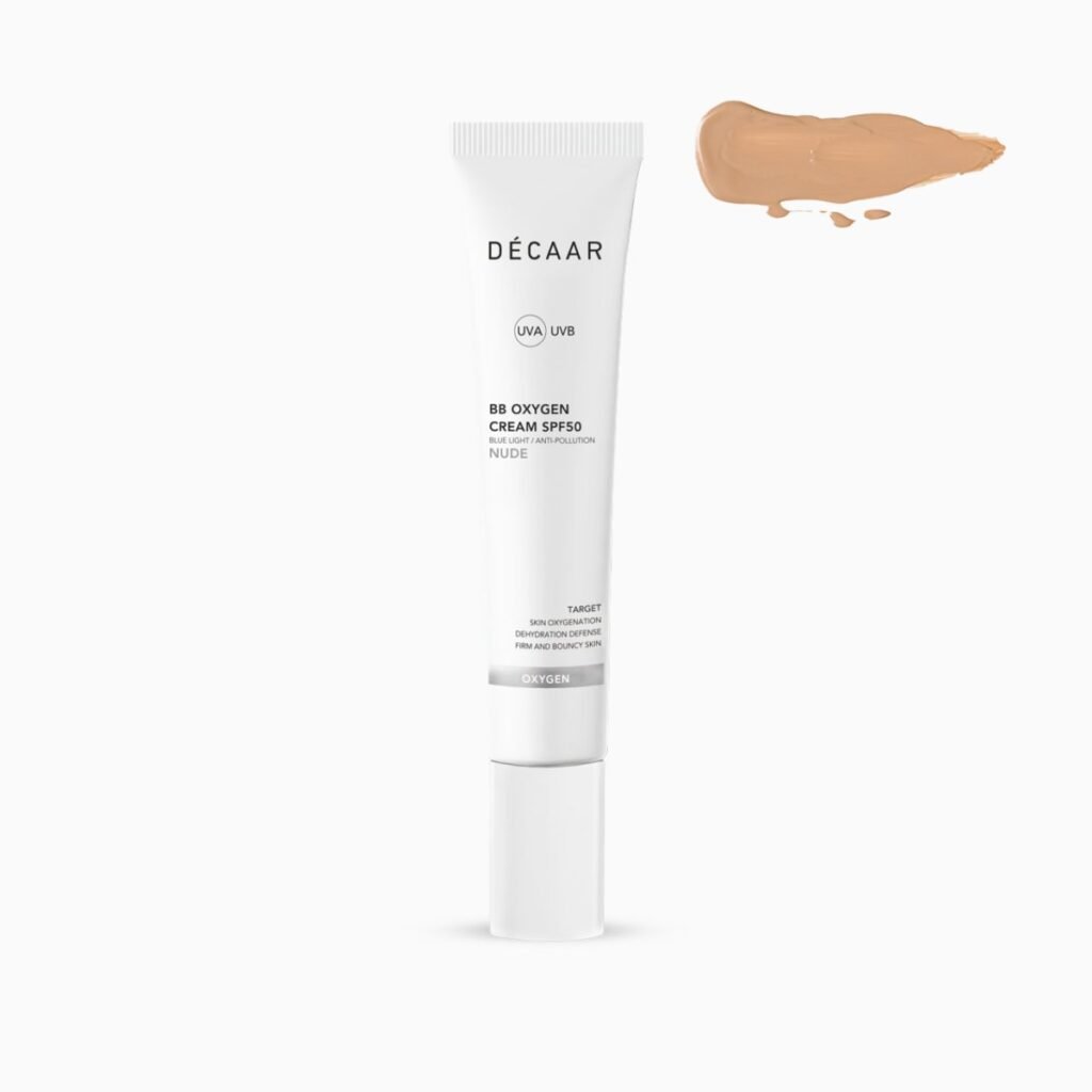 DECAAR Apsaugantis ir drėkinantis kremas su spalva | BB Oxygen cream SPF 50
