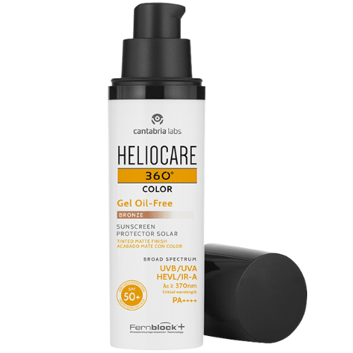 Heliocare 360 Oil-free apsauginisgelis SPF50+, 50ml (bronze)
