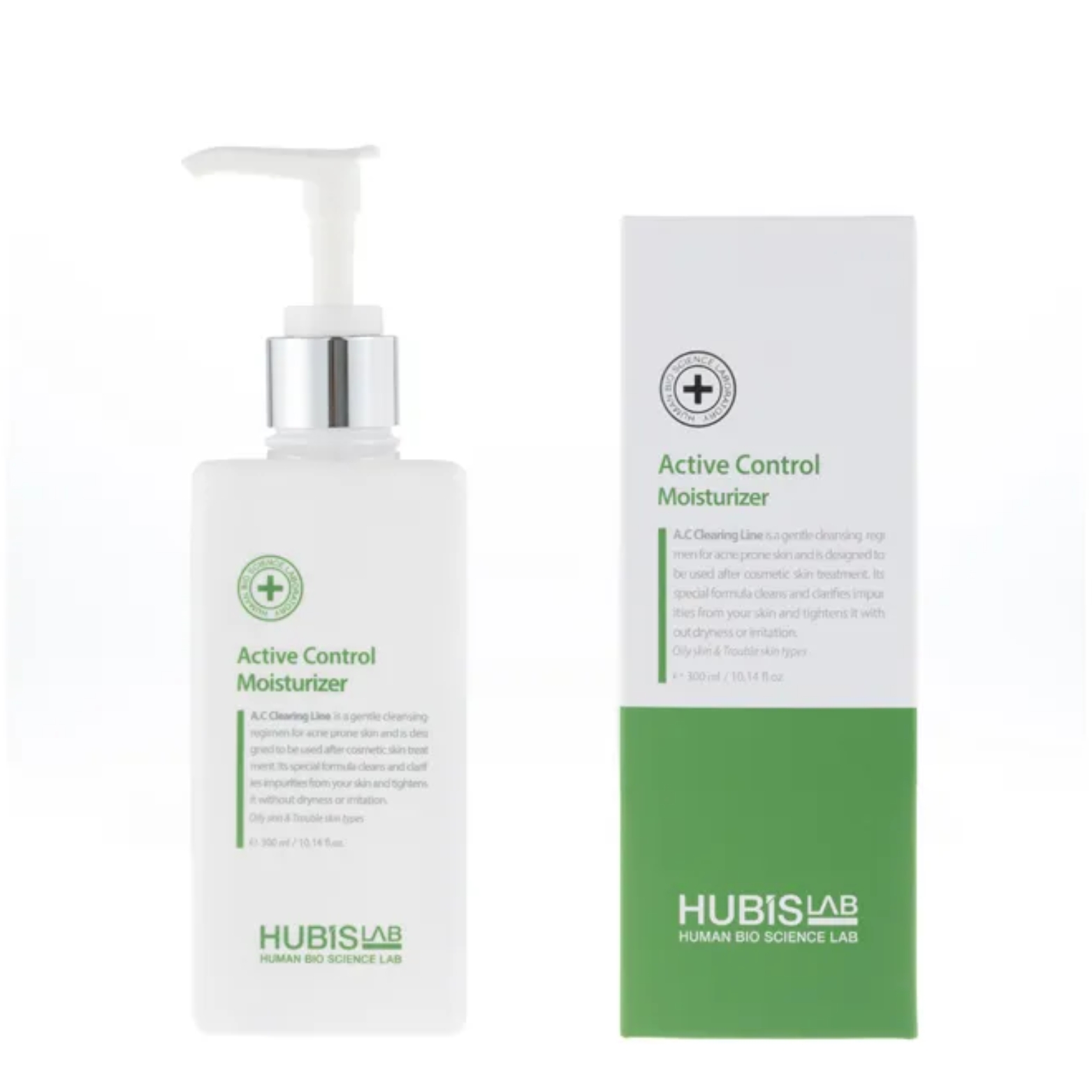 HUBISLAB ACTIVE CONTROL VEIDO DRĖKIKLIS, 300 ML 1 HUBISLAB ACTIVE CONTROL VEIDO DRĖKIKLIS, 300 ML