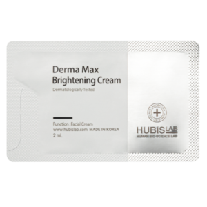 HUBISLAB DERMA MAX ŠVIESINAMASIS VEIDO KREMAS