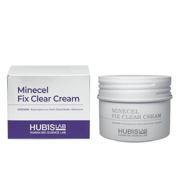 Hubislab Minecel Fix Clear kremas, 50 g