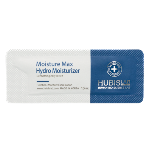 HUBISLAB MOISTURE MAX HYDRO DRĖKIKLIS, 1,5 ML 1 HUBISLAB MOISTURE MAX HYDRO DRĖKIKLIS, 1,5 ML