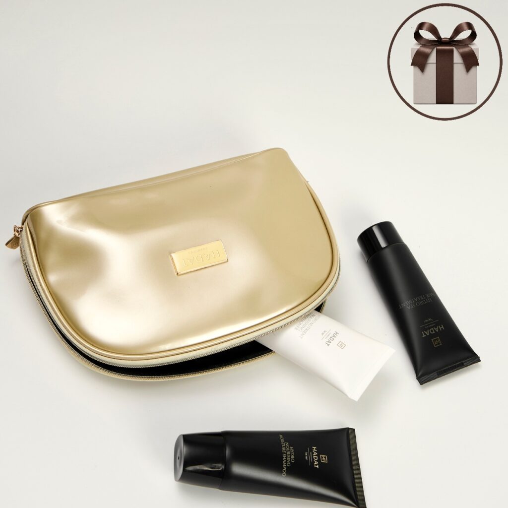 Hadat Hydro Nourishing Set plaukus maitinantis, drėkinamasis rinkinys + DOVANA Hadat Miracle Serumas