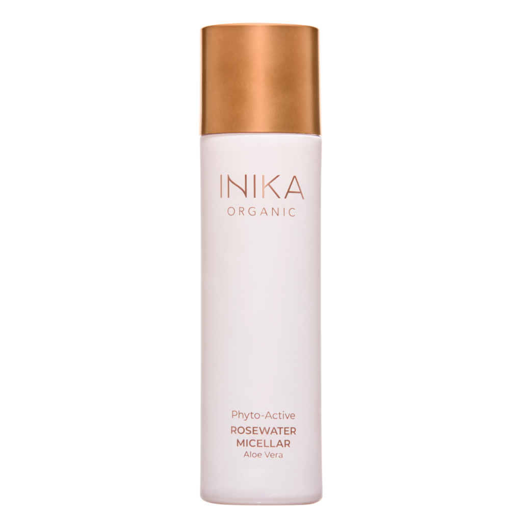 INIKA ORGANIC PHYTO-ACTIVE MICELINIS ROŽIŲ VANDUO, 120 ML