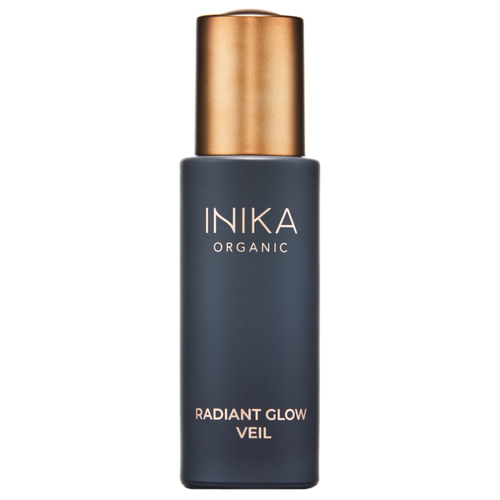 INIKA ORGANIC RADIANT GLOW VEIL ŠVYTĖJIMO SUTEIKIANTI PRIEMONĖ, 30 ml