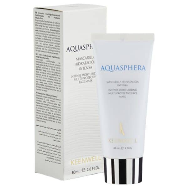 Keenwell Aquasphera intensyviai drėkinanti apsauginė veido kaukė, 60 ml