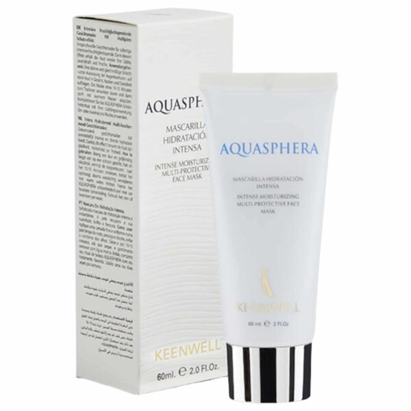 Keenwell Aquasphera intensyviai drėkinanti apsauginė veido kaukė, 60 ml