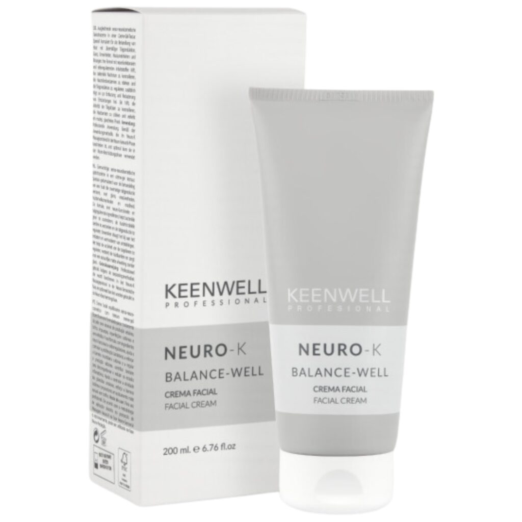 KEENWELL NEURO-K BALANCE-WELL VEIDO KREMAS, 200 ML