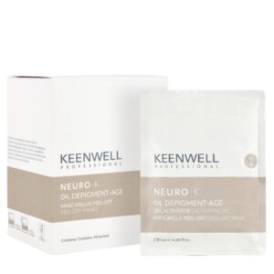 KEENWELL NEURO-K DEPIGMENT-AGE VEIDO KAUKĖS PEEL-OFF SISTEMA (5 x 130ml/15gr)
