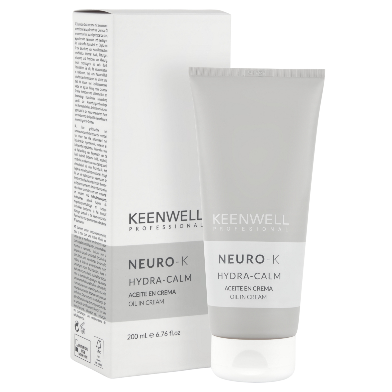 KEENWELL NEURO-K HYDRA-CALM ALIEJINIS VEIDO KREMAS, 200 ML 1 KEENWELL NEURO-K HYDRA-CALM ALIEJINIS VEIDO KREMAS, 200 ML