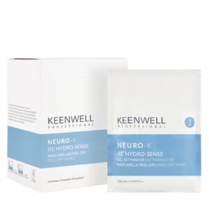 KEENWELL NEURO-K HYDRO-SENSE VEIDO KAUKĖS PEEL-OFF SISTEMA (5 x 130ml/15gr)