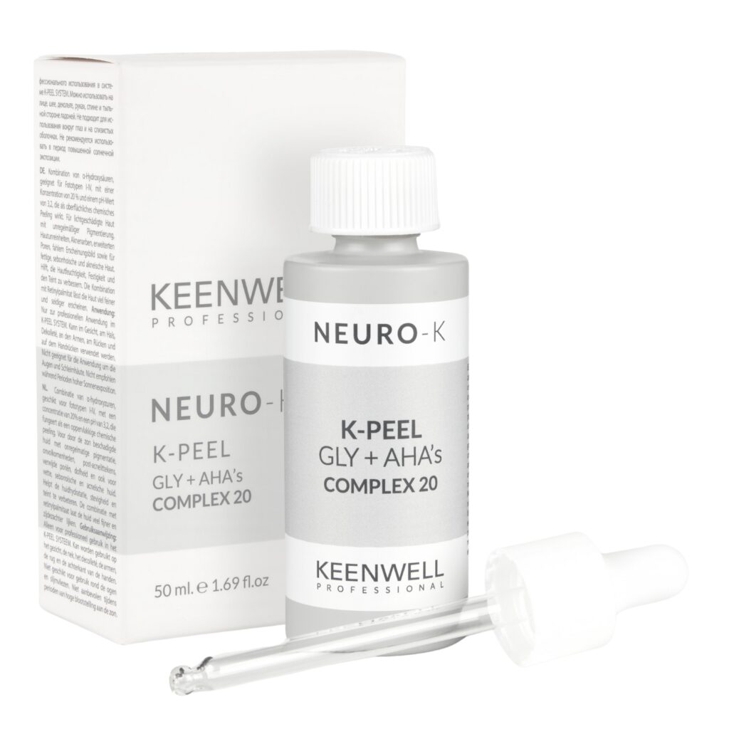 KEENWELL NEURO-K K-PEEL GLY + AHR KOMPLEKSAS 20 pH 3.2, 50 ML