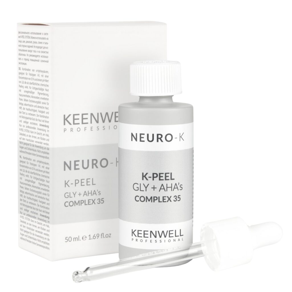 KEENWELL NEURO-K K-PEEL GLY + AHR KOMPLEKSAS 35 pH 2.8, 50 ML
