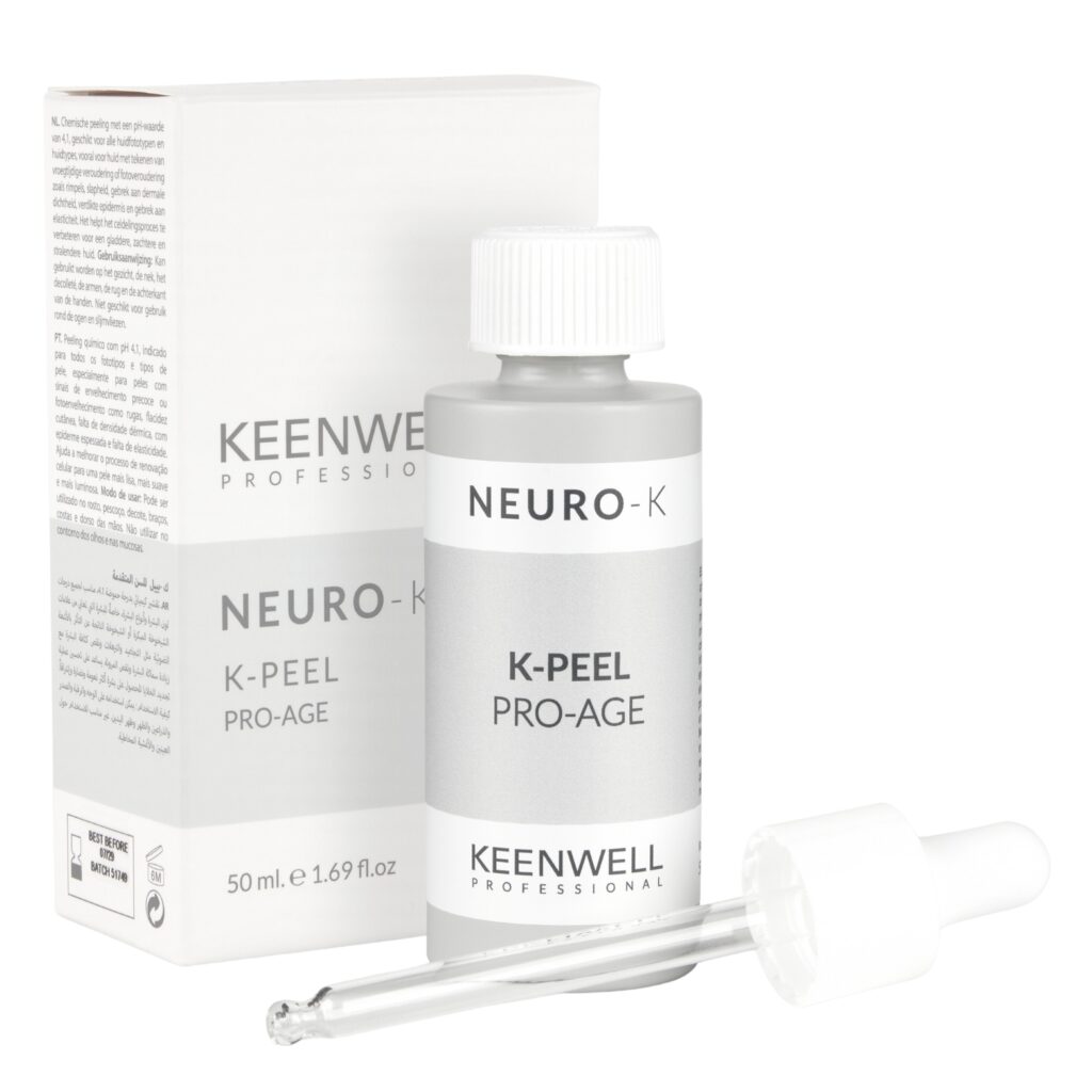 KEENWELL NEURO-K K-PEEL PRO-AGE RŪGŠTINIS PILINGAS pH 4.1, 50 ML
