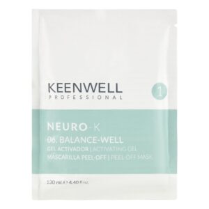 KEENWELL NEURO-K BALANCE-WELL VEIDO KAUKĖS PEEL-OFF SISTEMA, 130ml/15gr