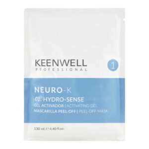 KEENWELL NEURO-K HYDRO-SENSE VEIDO KAUKĖS PEEL-OFF SISTEMA, 130ml/15gr