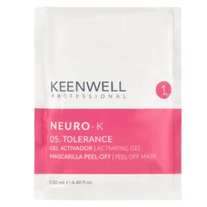 KEENWELL NEURO-K TOLERANCE VEIDO KAUKĖS PEEL-OFF SISTEMA, 130ml/15gr