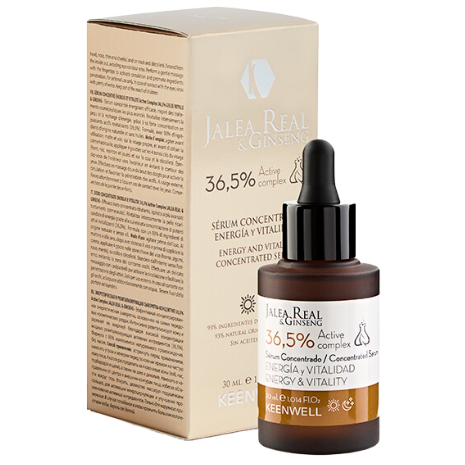 KEENWELL ROYAL JELLY KONCENTRUOTAS SERUMAS, 30 ML 1 KEENWELL ROYAL JELLY KONCENTRUOTAS SERUMAS, 30 ML