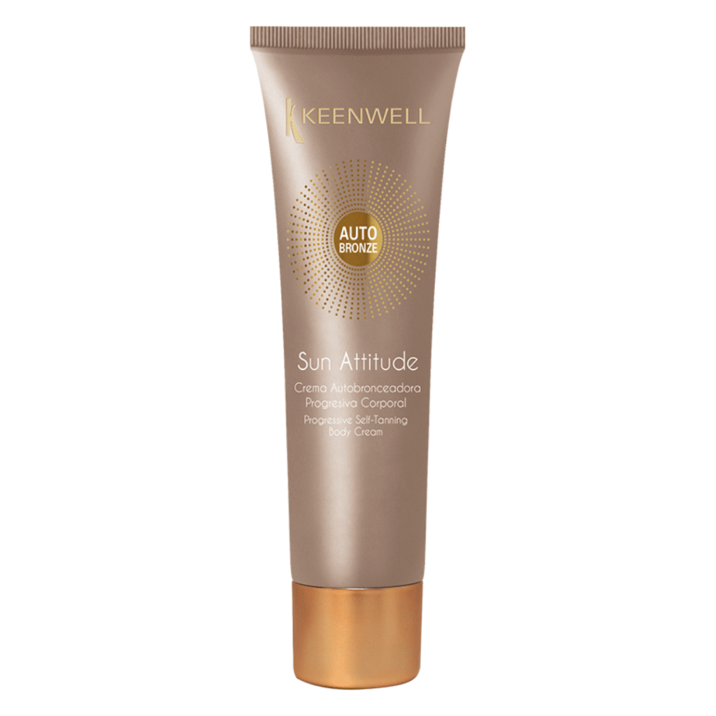 Keenwell Sun attitude savaiminio įdegio kremas kūnui, 120 ml