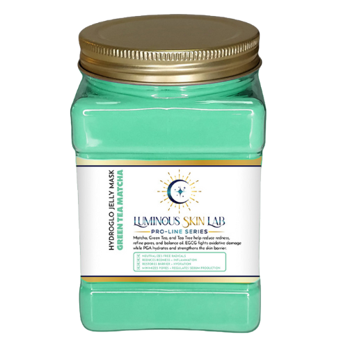 LUMINOUS SKIN LAB GREEN TEA MATCHA ALGINATINĖ KAUKĖ,  650g