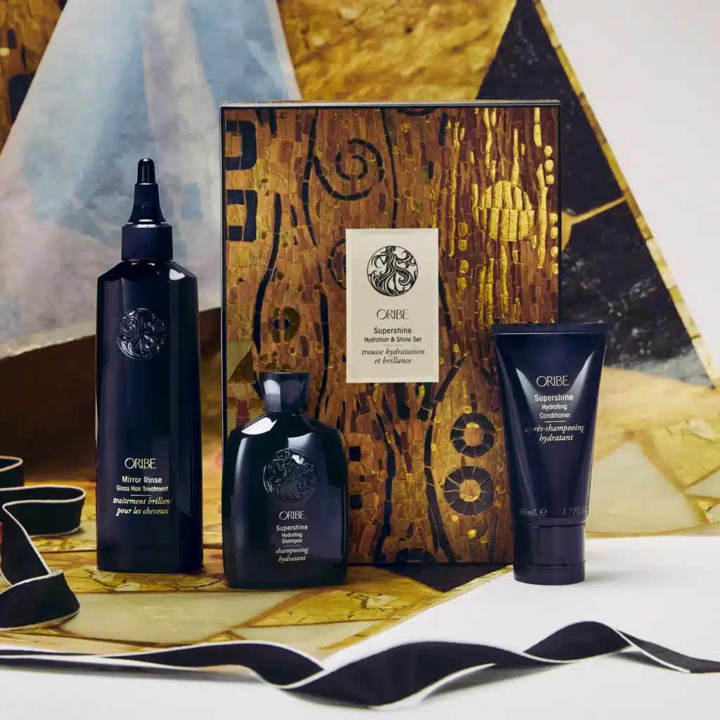 Oribe Supershine Hydration & Shine plaukų priežiūros rinkinys