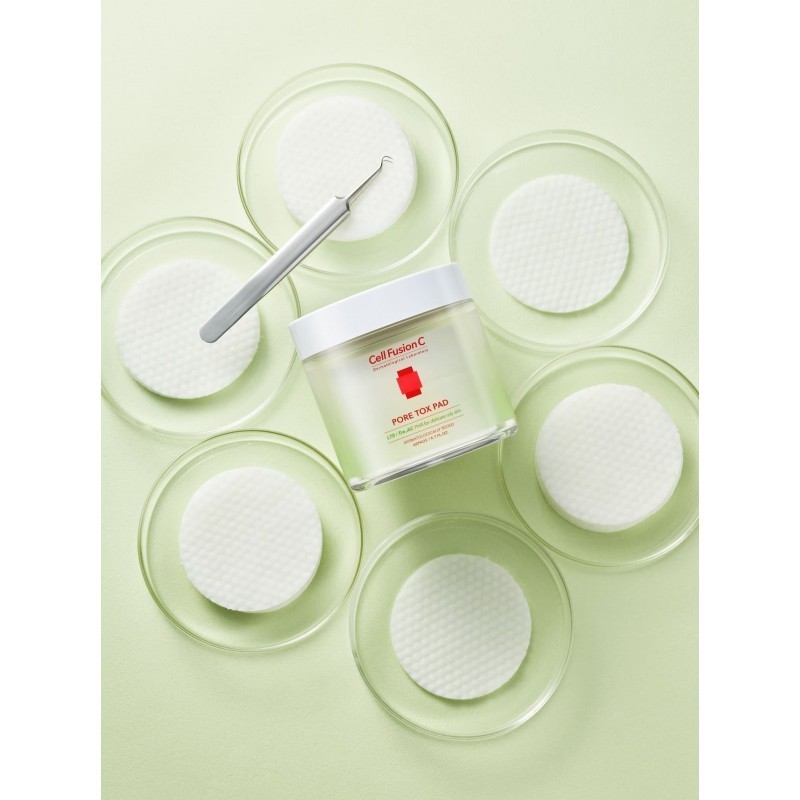 CELL FUSION C Poras sutraukiantis ir drėkinantis tonikas Pore Tox Pad