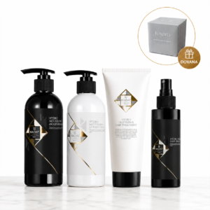 Pradžia 11 Hadat Hydro Nourishing rinkinys + dovana Tesoro veido rankšluoščiai