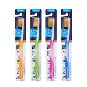 Dantų Šepetėlis - Royal Denta Gold Medium, 1 vnt.