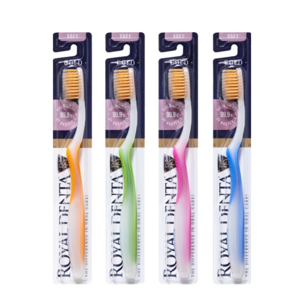 Dantų Šepetėlis - Royal Denta Gold Soft, 1 vnt.