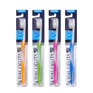 Dantų Šepetėlis - Royal Denta Silver Medium, 1 vnt.