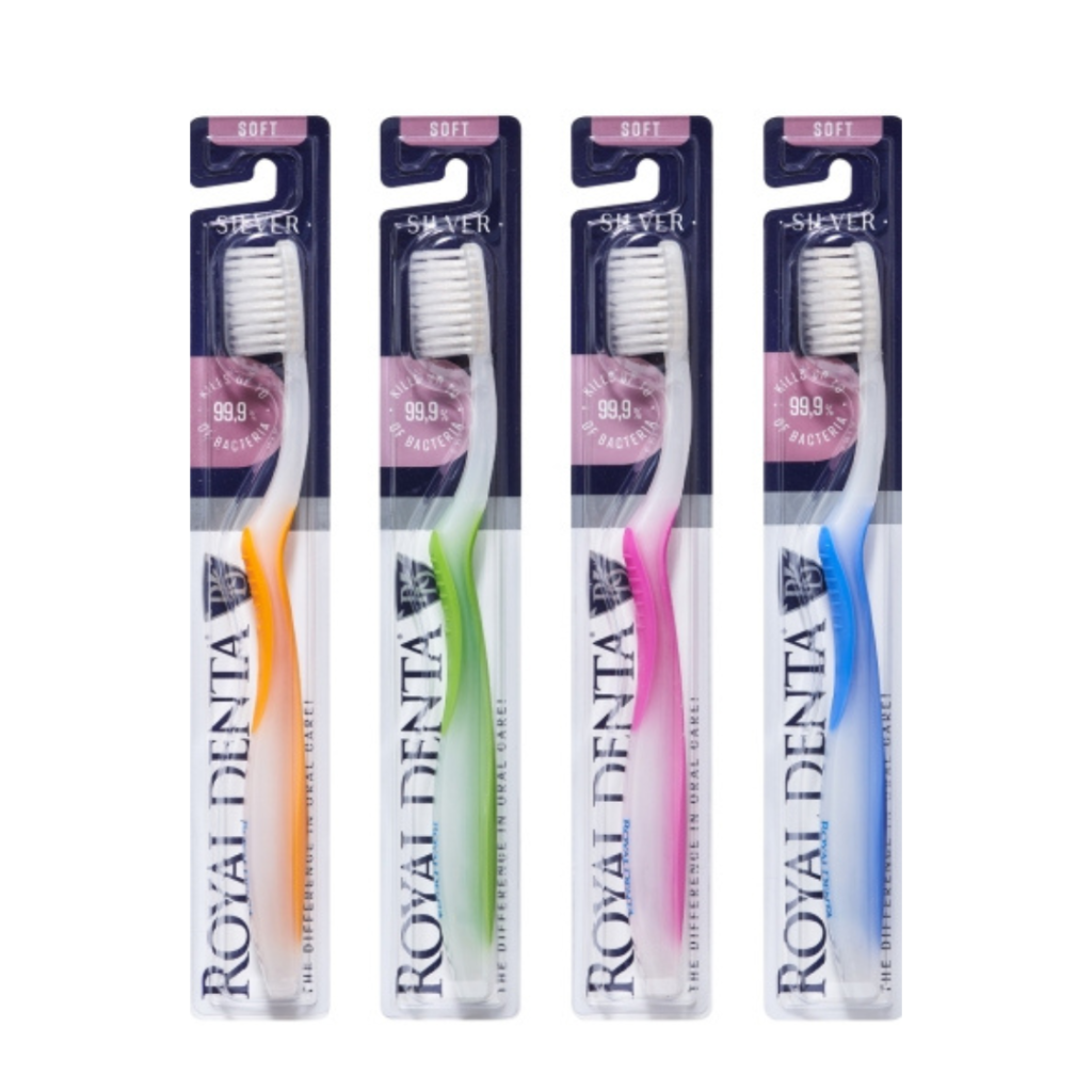 Dantų Šepetėlis - Royal Denta Silver Soft, 1 vnt.