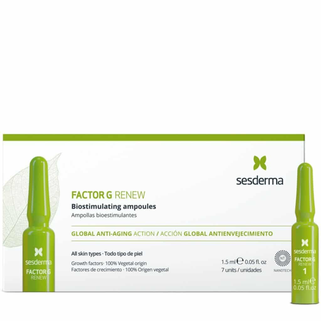 Sesderma Factor G Global Anti-Aging ampulės, 7x1,5 ml
