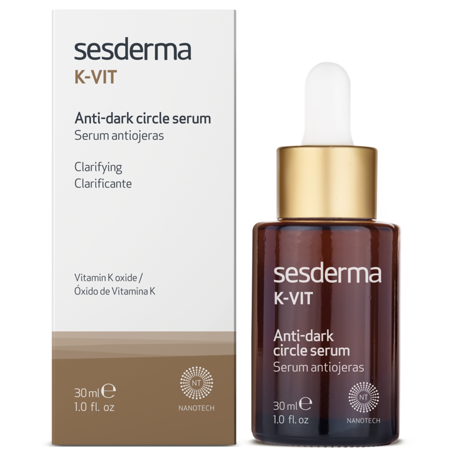 SESDERMA K-VIT PATAMSĖJUSIŲ PAAKIŲ SERUMAS, 30 ML 1 SESDERMA K-VIT PATAMSĖJUSIŲ PAAKIŲ SERUMAS, 30 ML