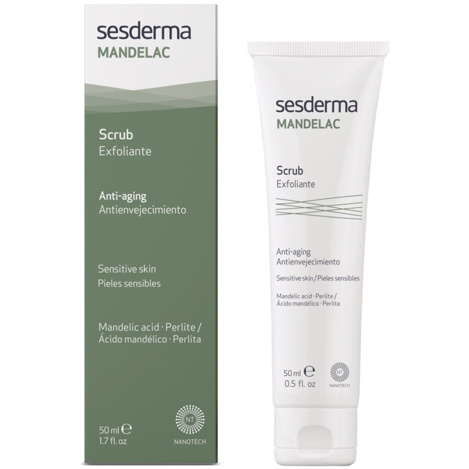 SESDERMA MANDELAC VEIDO ŠVEITIKLIS, 50 ml 1 SESDERMA MANDELAC VEIDO ŠVEITIKLIS, 50 ml
