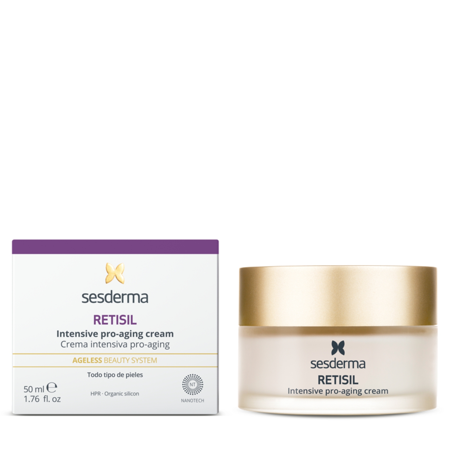 SESDERMA RETISIL INTENSIVE PRO-AGING VEIDO KREMAS, 50 ML 2 SESDERMA RETISIL INTENSIVE PRO-AGING VEIDO KREMAS, 50 ML - Image 2
