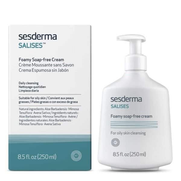 Sesderma Salises bemuilis putojantis prausiklis su salicilo rūgštimi, 250 ml