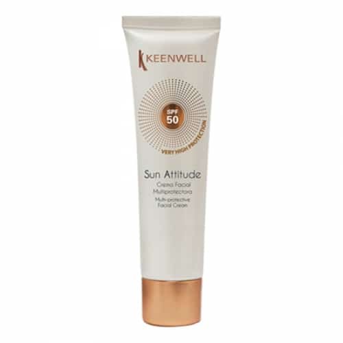 Keenwell Sun attitude apsauginis kremas veidui SPF50, 60 ml