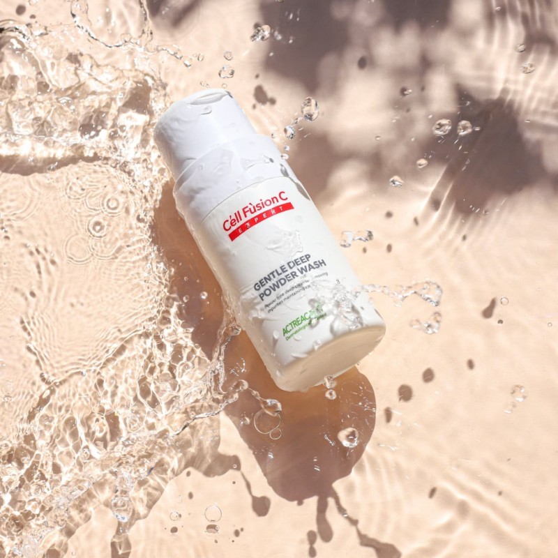 CELL FUSION C Švelniai eksfoliuojantys milteliai riebiai odai Gentle Deep Powder Wash