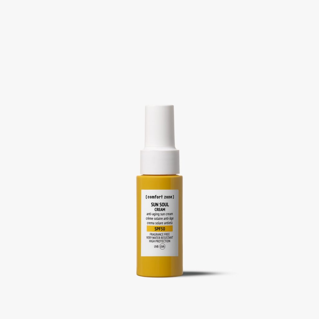 COMFORT ZONE SUN SOUL Priešraukšlinis kremas nuo saulės kūnui SPF50, 50 ml