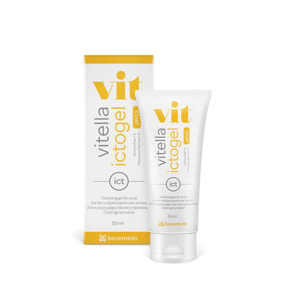 VITELLA ICTOGEL PRAUSIMOSI GELIS RIEBIAI ODAI, 50 ML 1 VITELLA ICTOGEL PRAUSIMOSI GELIS RIEBIAI ODAI, 50 ML