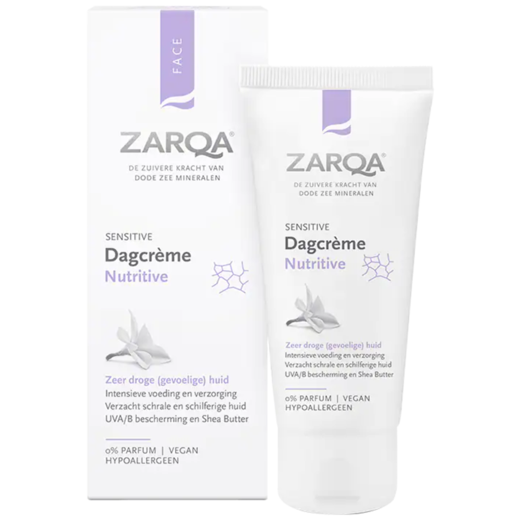 ZARQA MAITINAMASIS DIENINIS VEIDO KREMAS, 50 ML